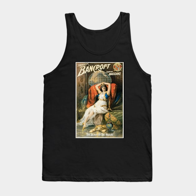 Vintage Magic Poster Art, Bancroft, Prince of Magicians Tank Top by MasterpieceCafe